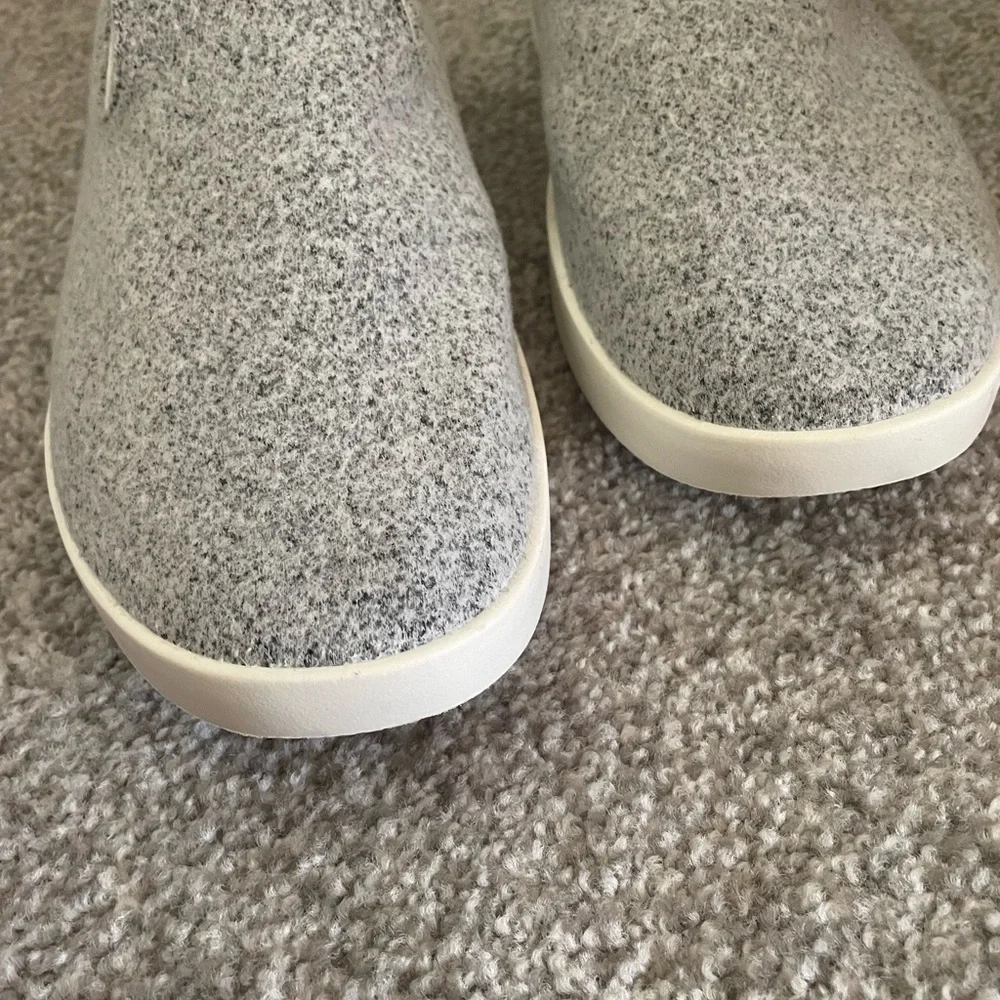 Allbirds size 11 women’s Dapple Gray with cream sole wool lounger - Picture 3 of 7